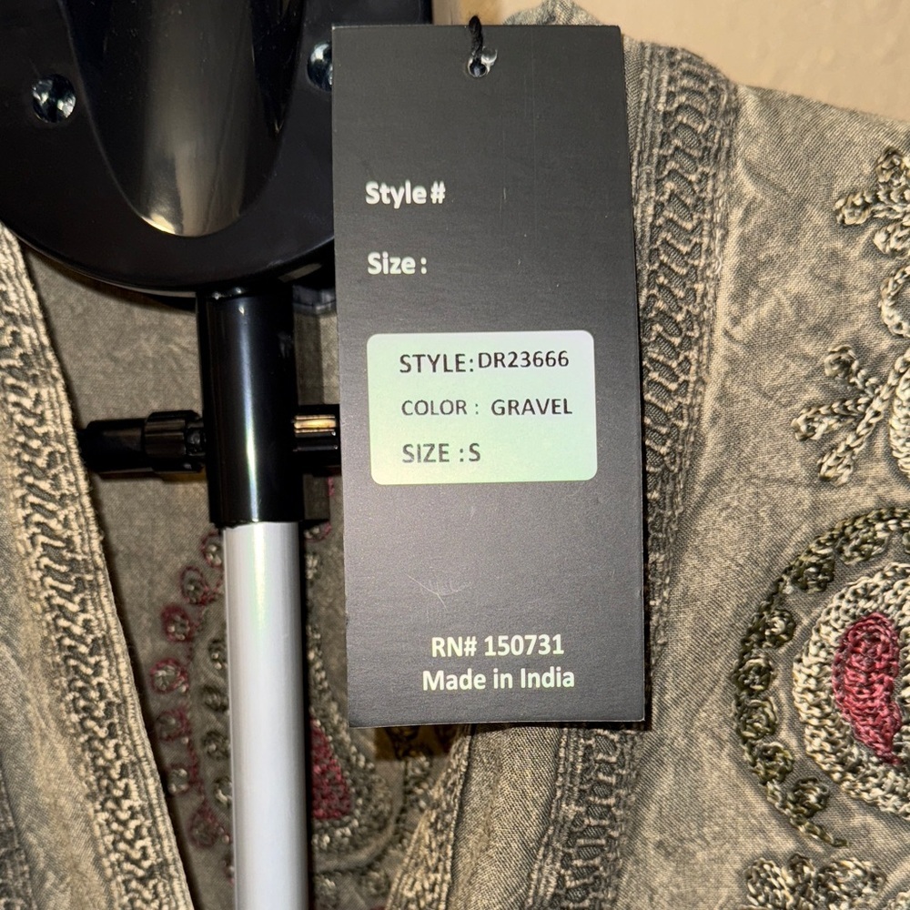 Bohemian Patchwork Maxi Dress​ - Picture 8 of 16